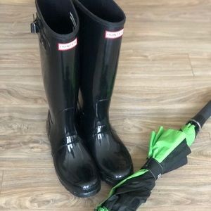 Hunter rain boots